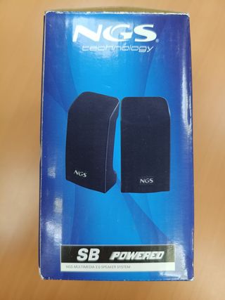 Altavoces NGS 2.0 PC Negros