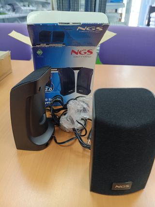 Altavoces NGS 2.0 PC Negros