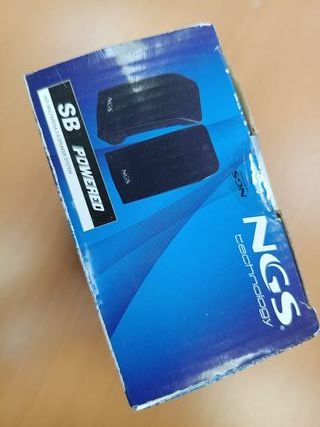 Altavoces NGS 2.0 PC Negros