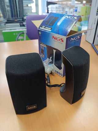 Altavoces NGS 2.0 PC Negros
