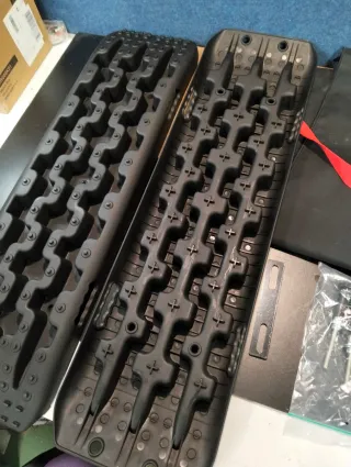 Set 2 Placas Tracción Arena Nieve 10T