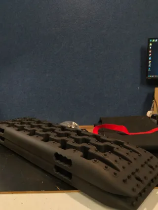 Set 2 Placas Tracción Arena Nieve 10T