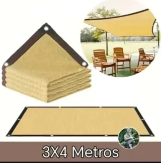 Toldo Vela Rectangular 3X4