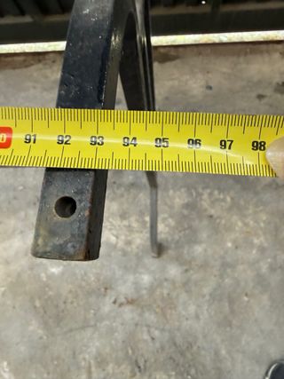 Pie de forja para mesa