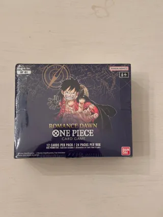 One Piece Romance Dawn OP-01 Box Sigla Inglese