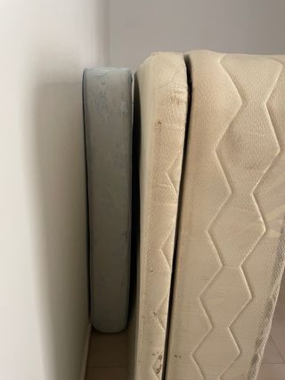 Se regala cabecero, colchón y canapé