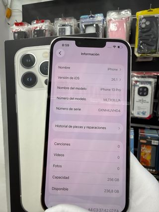 iPhone 13 Pro 256GB/100% bat factura garantía