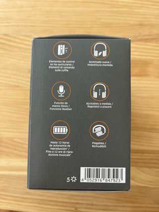 Auriculares Tronic Bluetooth Diadema Negros