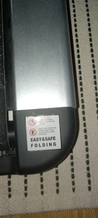 Cinta de andar Plegable