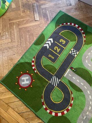 Alfombra infantil circuito de coches