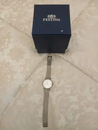 Orologio Festina donna cinturino maglia milanese