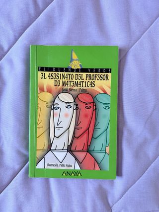 El asesinato del profesor de matemáticas