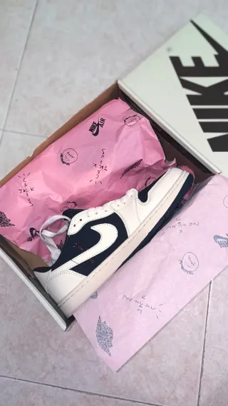 Tenis Nike Air Jordan 1 Low Travis Scott