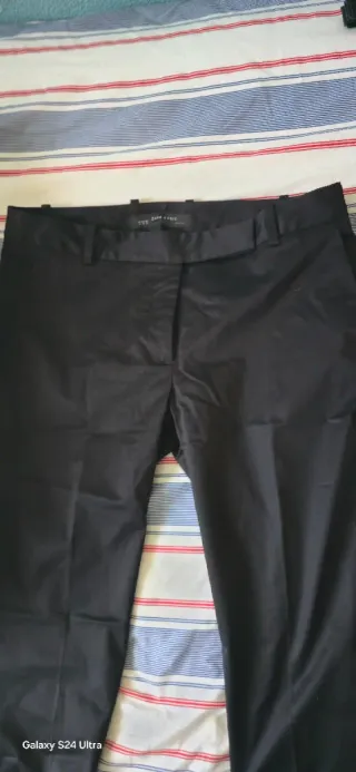 Pantalón de vestir Zara Negro