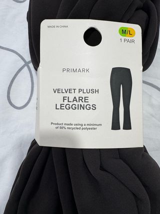 Primark Leggings Terciopelo Talla M/L (2x)