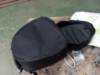 Bolsa de moto negra