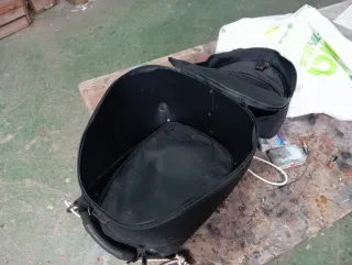 Bolsa de moto negra