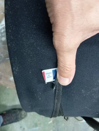 Bolsa de moto negra