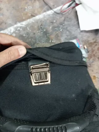 Bolsa de moto negra