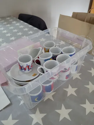 Juego café VIVES FIERRO BARÇA coleccionista