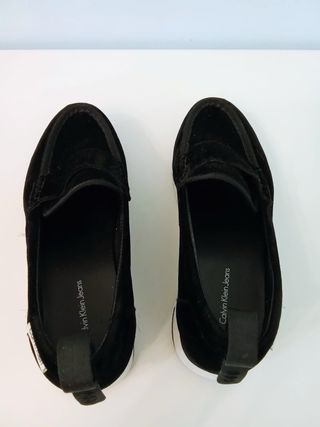 Mocassini Calvin Klein Neri Velour