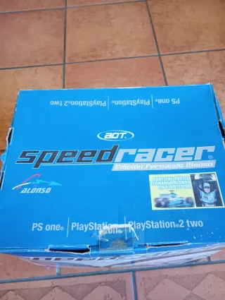 Volante ADT Speedracer Edición Fernando Alonso PS1