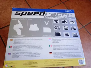 Volante ADT Speedracer Edición Fernando Alonso PS1