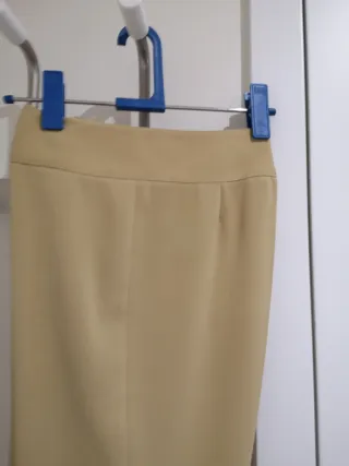 Pantalón vestir beige Roberto Verino