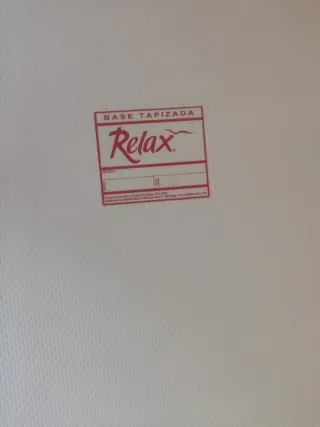 Base tapizada para colchón 150 cm