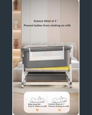 Cuna colecho Yacozo (Amazon)