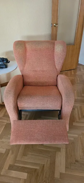 Sillón individual tela
