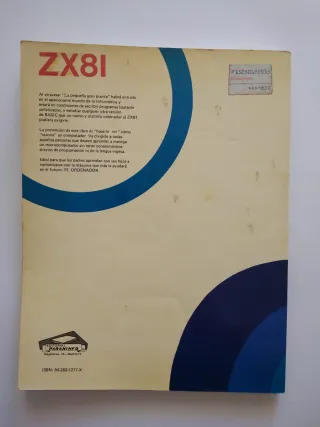 ZX81 Sinclair Curso de programación Basic.