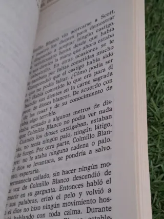 Libro colmillo blanco