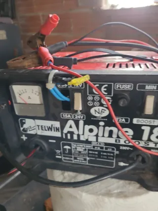 Cargador Batería Telwin Alpine 18 nose si funciona