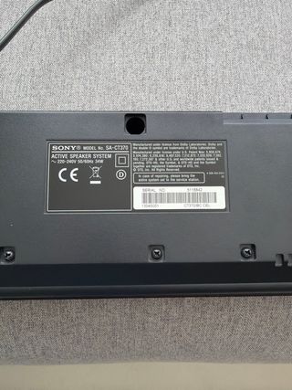 Barra Sonido Sony SA-CT370 + Subwoofer