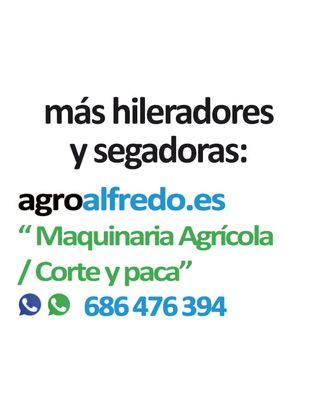 Rastrillo hilerador 4 soles sin holguras.