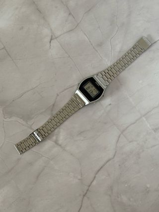 Casio B640W Vintage Plateado Retro Clásico