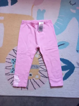 Pantalones rosas bebé 18-24m