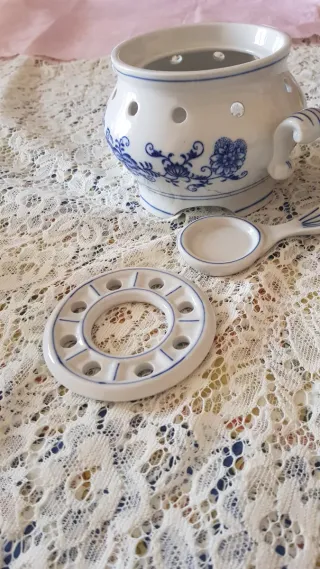 Scaldavivande Zwiebelmuster Porcellana