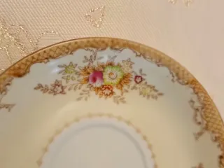 6 Piatti da Dessert in Porcellana Giapponese