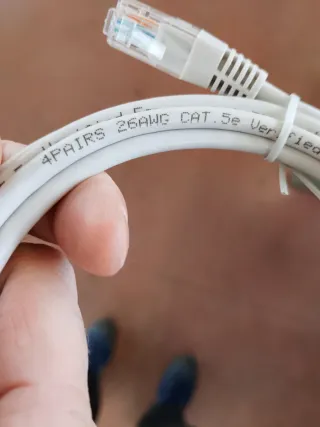 Cavo Ethernet Cat. 5e LAN 2 metri