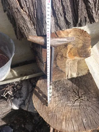 Barrena antigua de carpintero