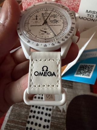 Swatch x Omega Mission To The Moon Bianco
