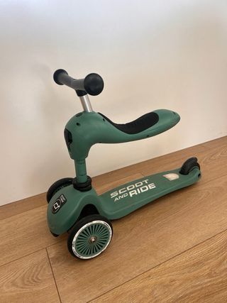 Patinete 2 en 1 para niños