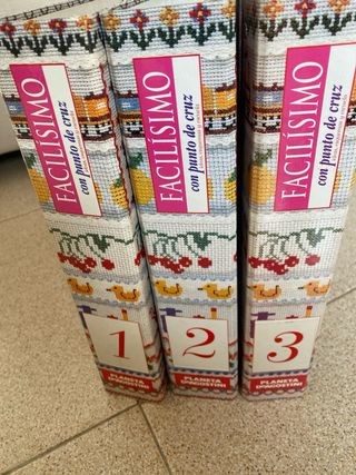 Colección completa punto de cruz