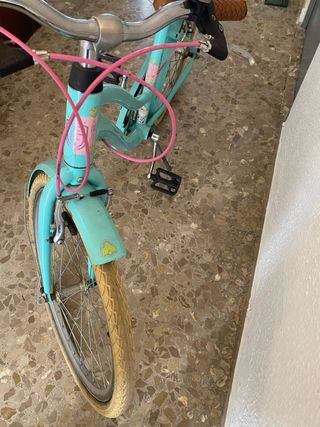 Bicicleta infantil color menta