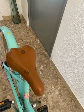 Bicicleta infantil color menta