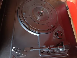 Tocadiscos Lauson Radio Vintage Diseño Coche