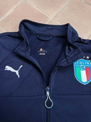 Felpa Puma Nazionale Italiana Azzurri L