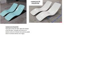 Amache in poliestere per piscina (2 unità)